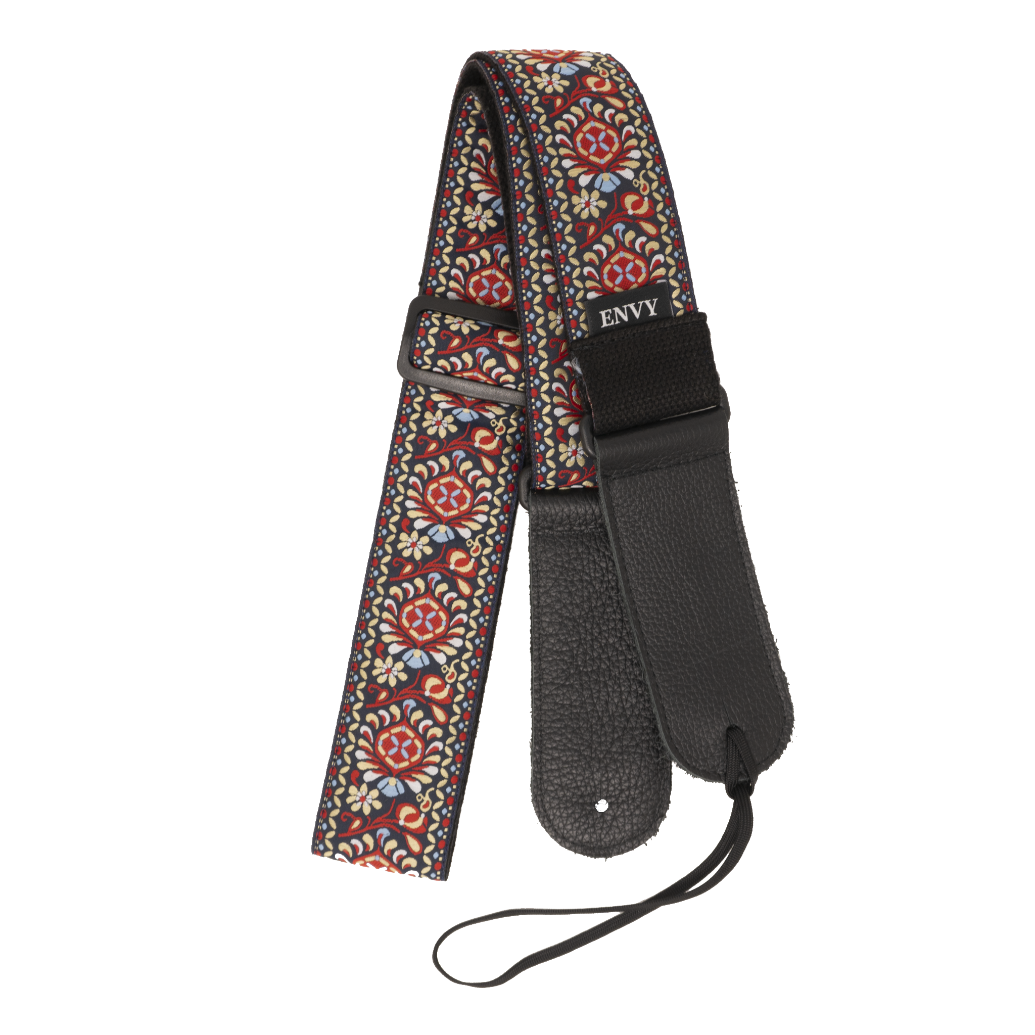 My Fave Guitar Strap in Red Bohemian