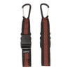 My Fave Jacket Strap in Red & Rust Diamonds - Front & Back Image