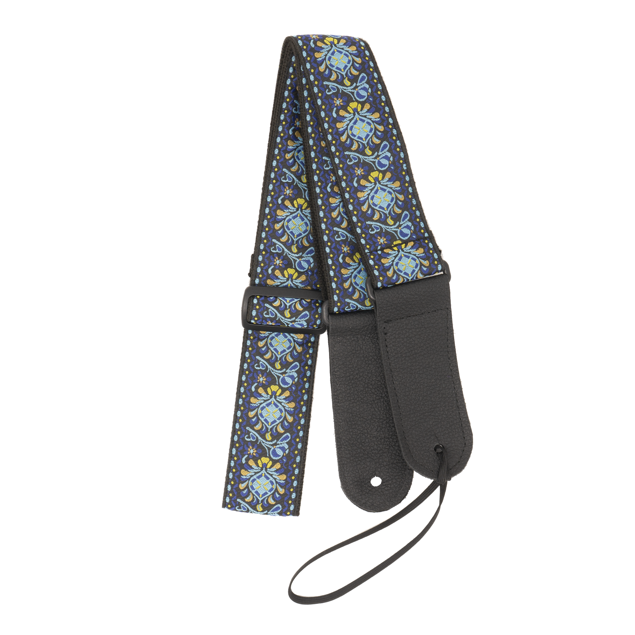 My Fave Guitar Strap in Blue Bohemian