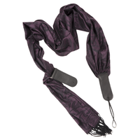My Fave Guitar Scarf Strap in ColorTastics: PlumTastic